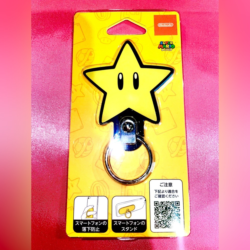 Multi Ring For Smartphone B Super Mario Limited Edition from Tokyo